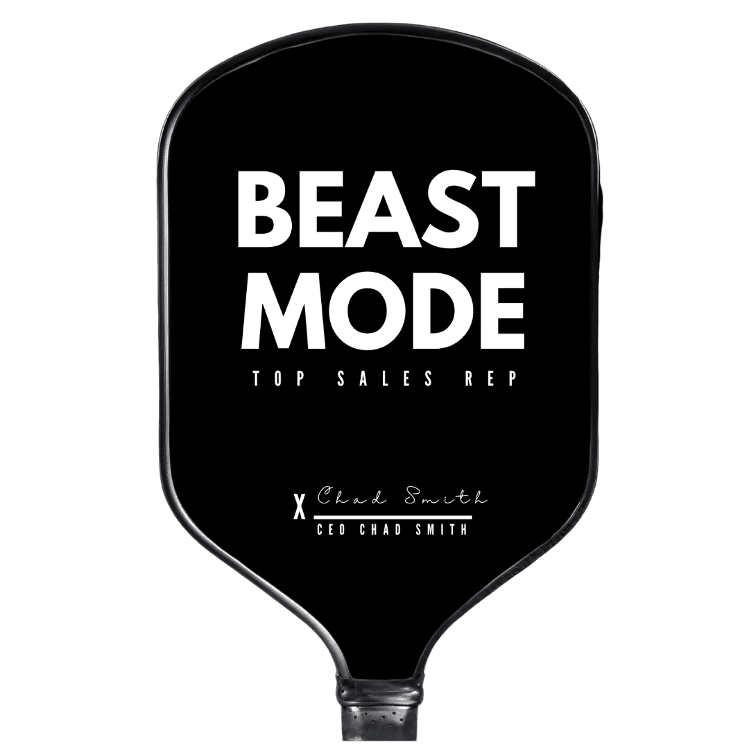 Beast Mode sales-trophy custom pickleball paddle