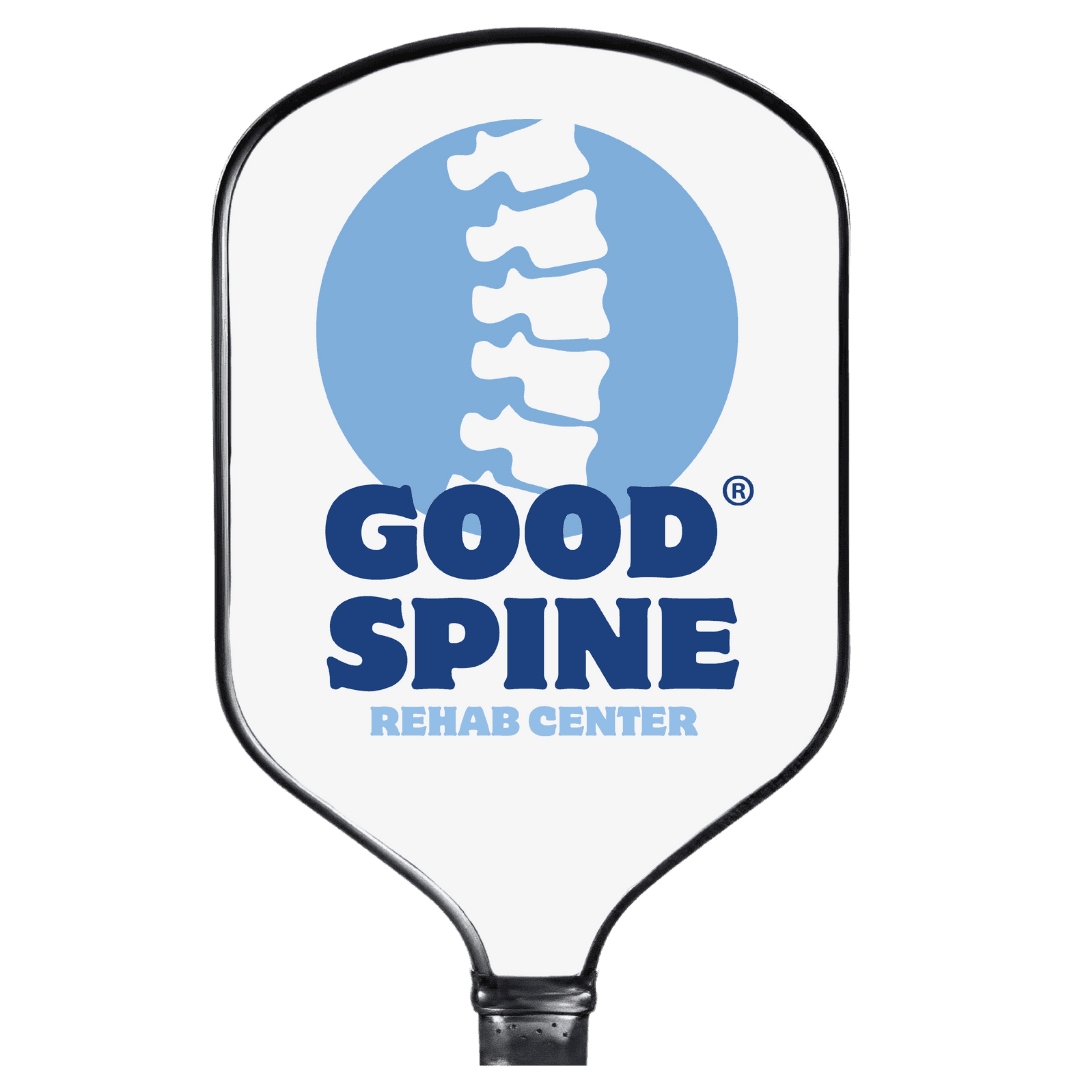 Good Spine custom branded pickleball paddle