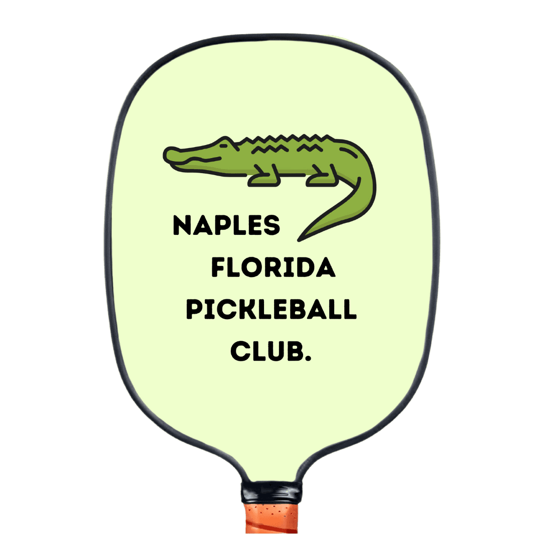 Naples Pickleball Club custom member paddle